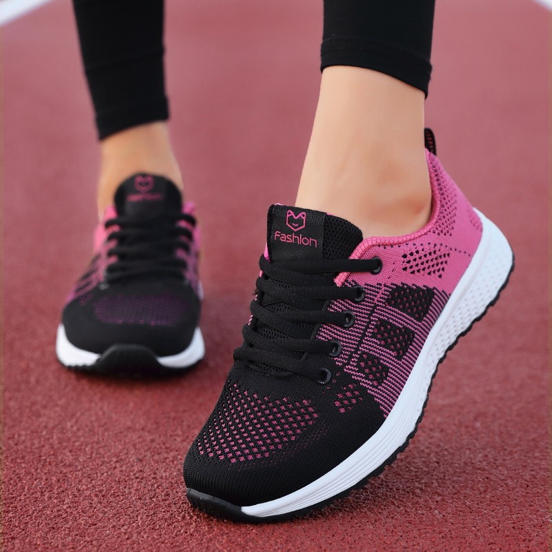 shoes for women sneakers 2021 summer woman casual sports shoes flat shoes ladies mesh light breathable nursing vulcanize shoes