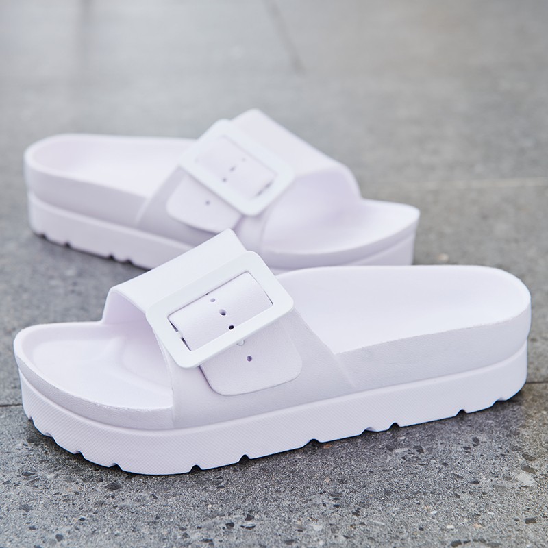 الصيف Birkenstock المرأة منصة النعال 2022 صنادل أرضية المرأة مشبك حذاء كاجوال شاطئ الوجه يتخبط Sandalias Mujer