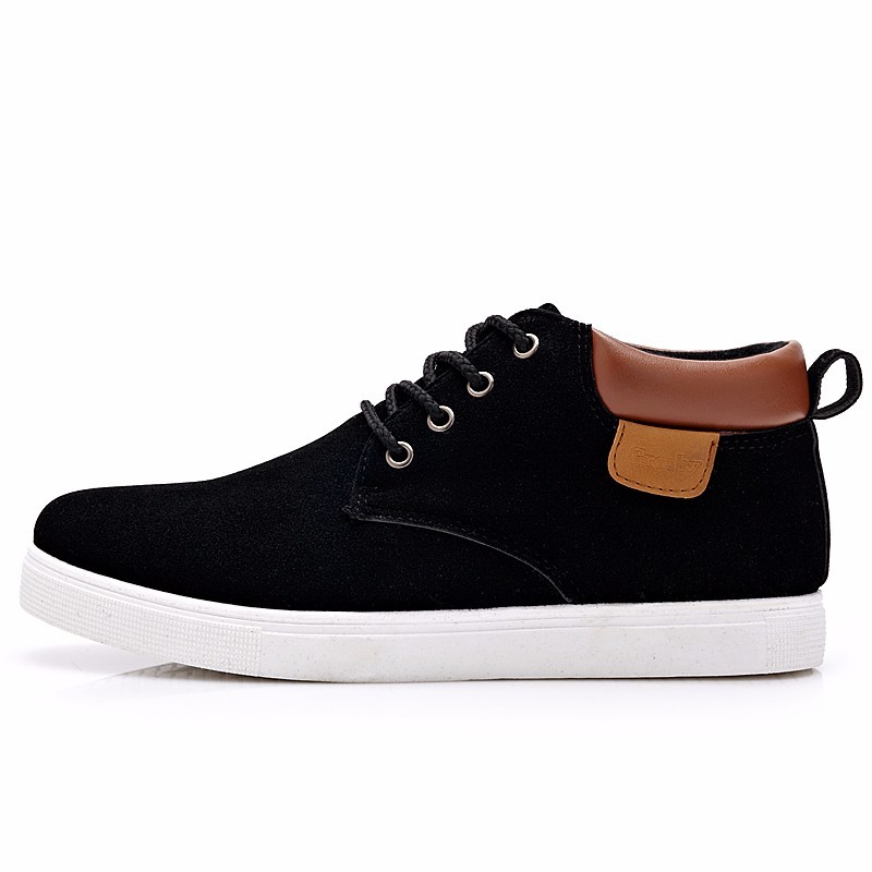 Yyo-Men's casual shoes, lace-up cotton shoes, high youth style, best fashion, spring and autumn