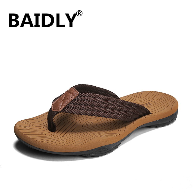 Mens Shoes Soft Massage Slippers Men Outdoor Beach Flip Flops Summer Tongs Casual Mens Shoes Comfortable Home Chanclas