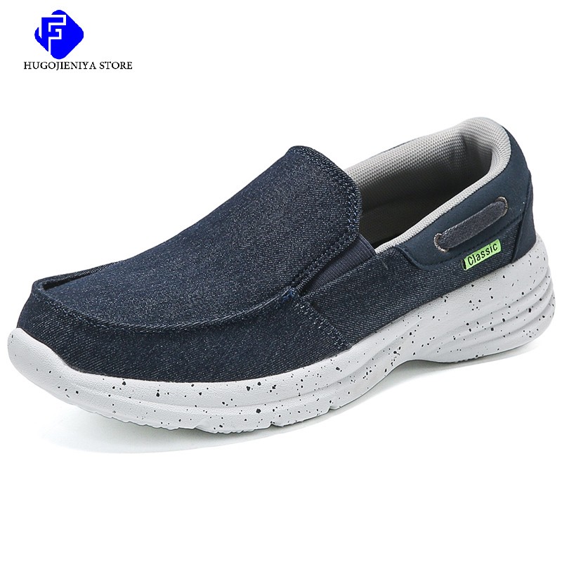 2022 summer men's casual shoes comfortable loafers outdoor lightweight sports shoes fashion men canvas shoes large size vulcanized shoes