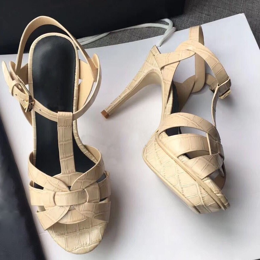 Cool Sept Women Sandals Genuine Leather Stone Pattern High Platform Summer Shoes Fashion Party Club Women Shoes Size 34-41