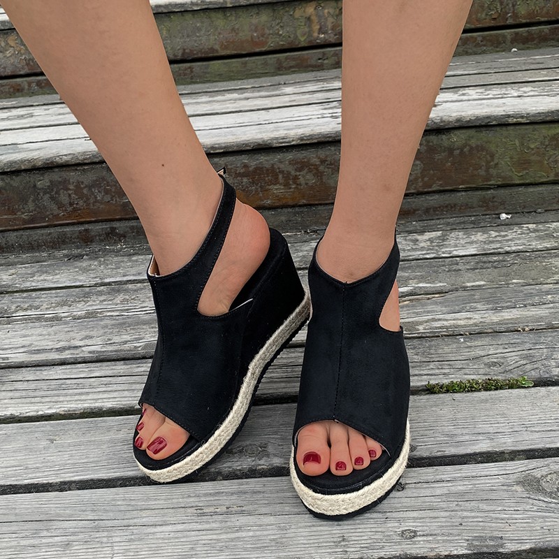 wedges shoes for women high heels sandals summer shoes flip flop chauss femme platform sandal dropshipping fulfillment