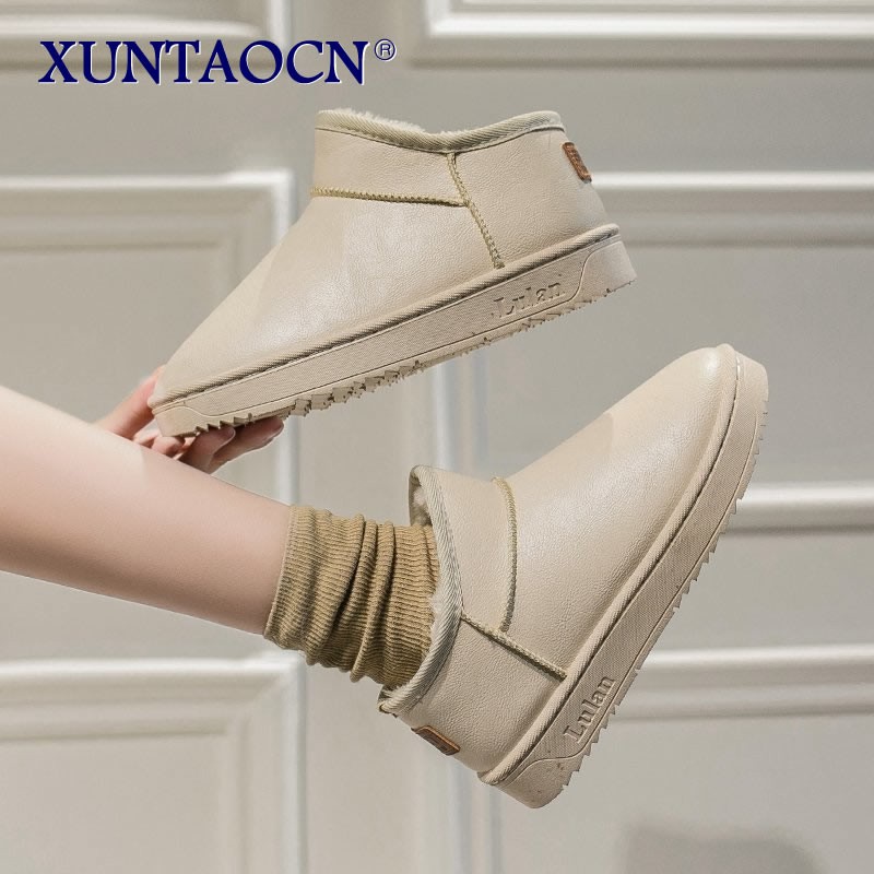 2022 high quality shoes keep warm women snow boots couple cheap winter ankle boots waterproof shoes outdoor women sneakers