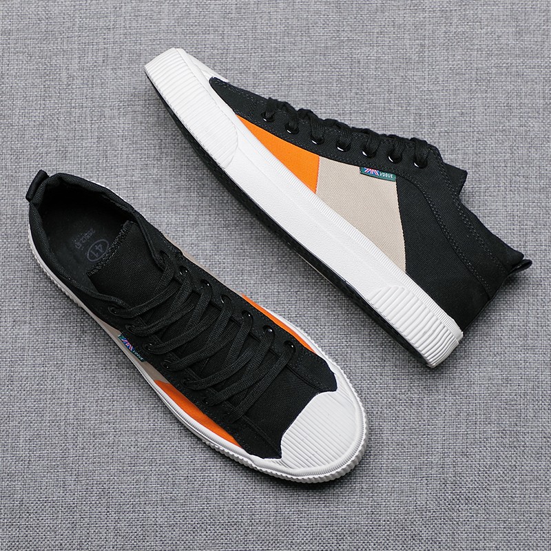 2022 new men's canvas shoes different colors high quality designer shoes autumn new shoes British lace-up shoes Bd21266