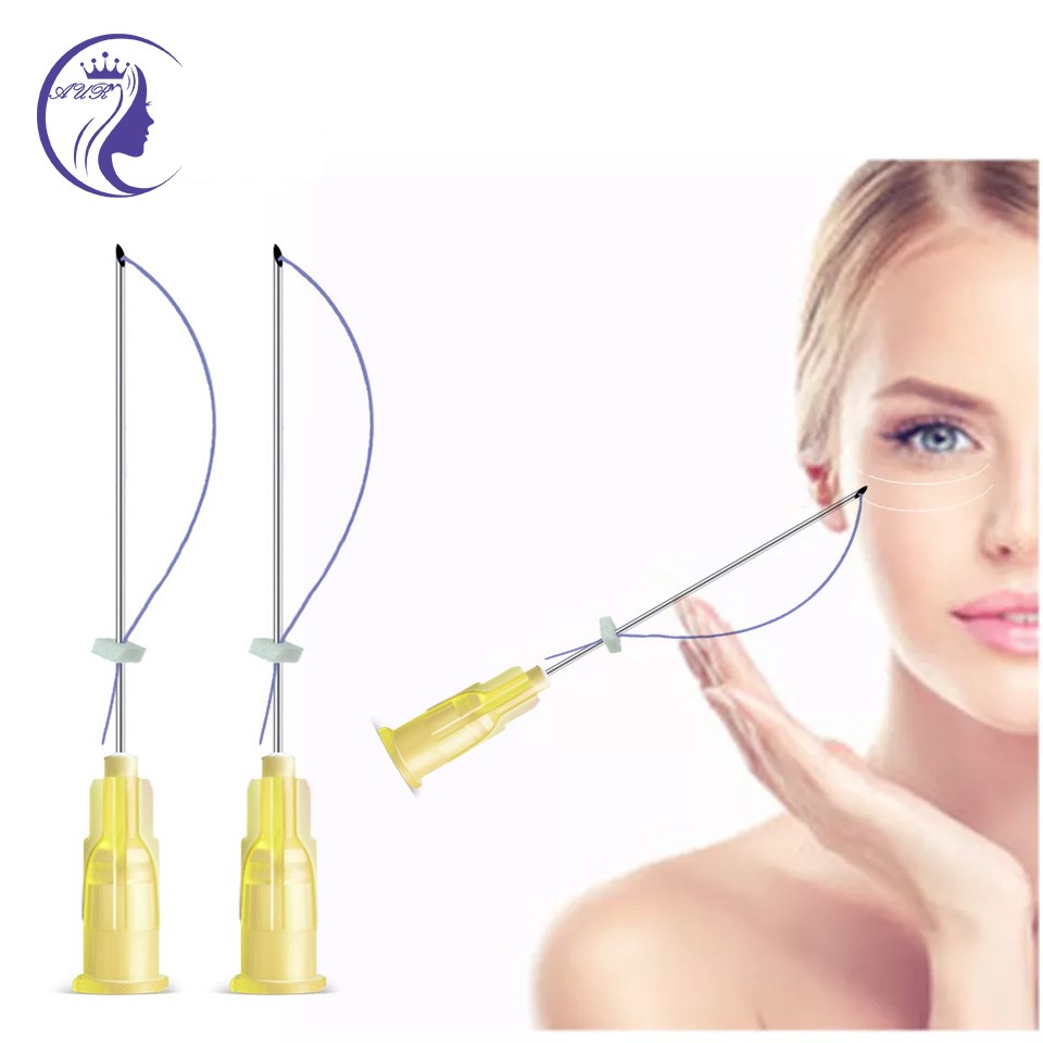 20pcs Korea PCL Hilos Tensores Faciales Single Suture Lifting Tornado/Screw Facial Pdo Thread Lifting Face Lift