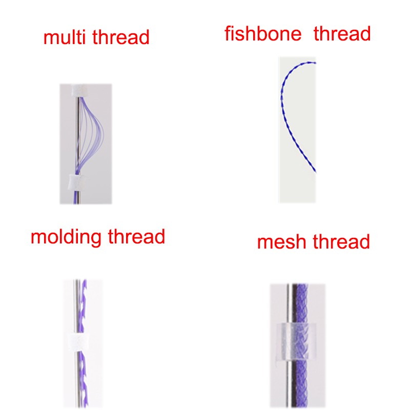 Korea Sterile Pdo Thread Skin Extreme Strong Lifting Face Lifting Multi Mesh Casting Press Fishbone Wire 10pcs/bag