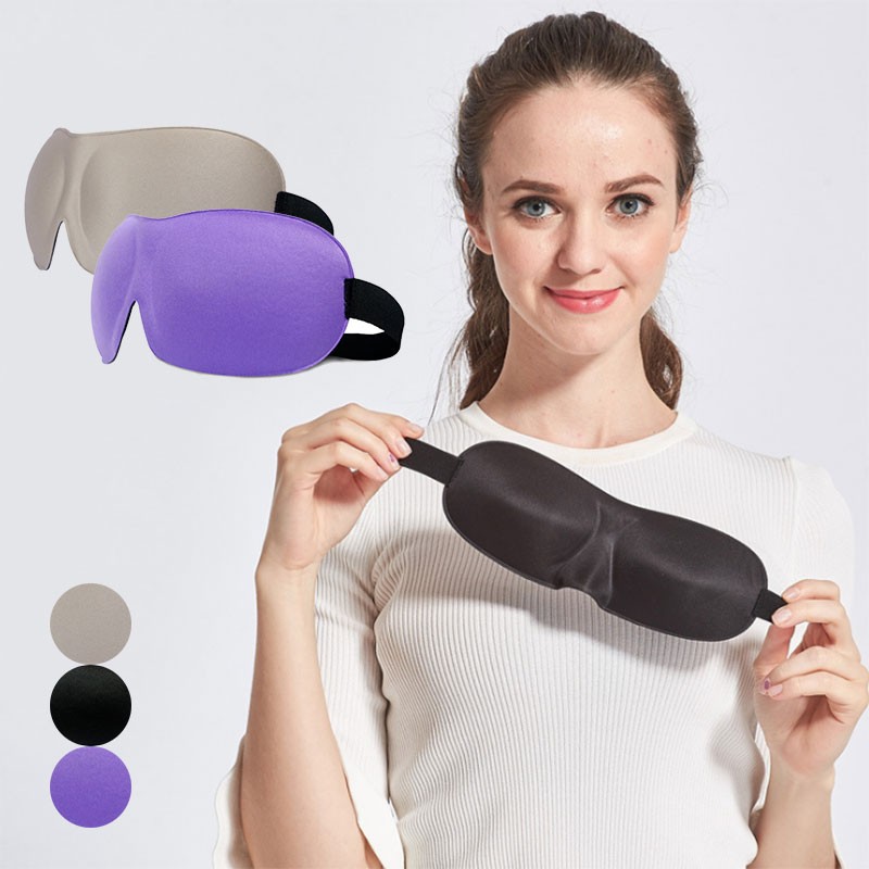 لينة eyemask النوم ثلاثية الأبعاد قناع عين للخارجية السفر النوم مبطن الظل غطاء الراحة الاسترخاء الغمامة الأنف جسر حماية