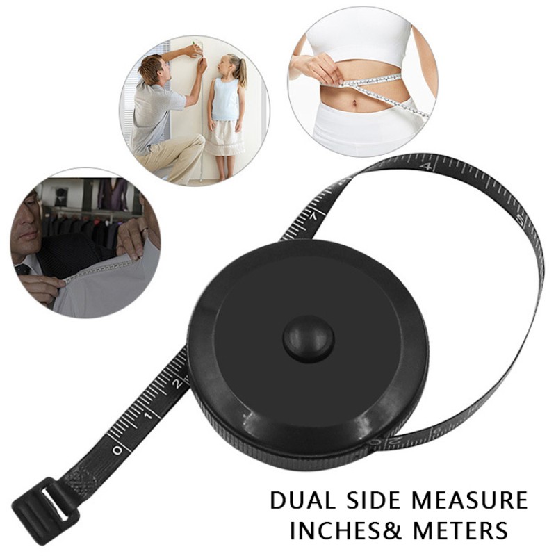 60 Inch Body Tape Measure Tailor Tape Ruler Measure For Sewing Tailor Fabric Measurements Tape Retractable Home Tape Ruler Tool