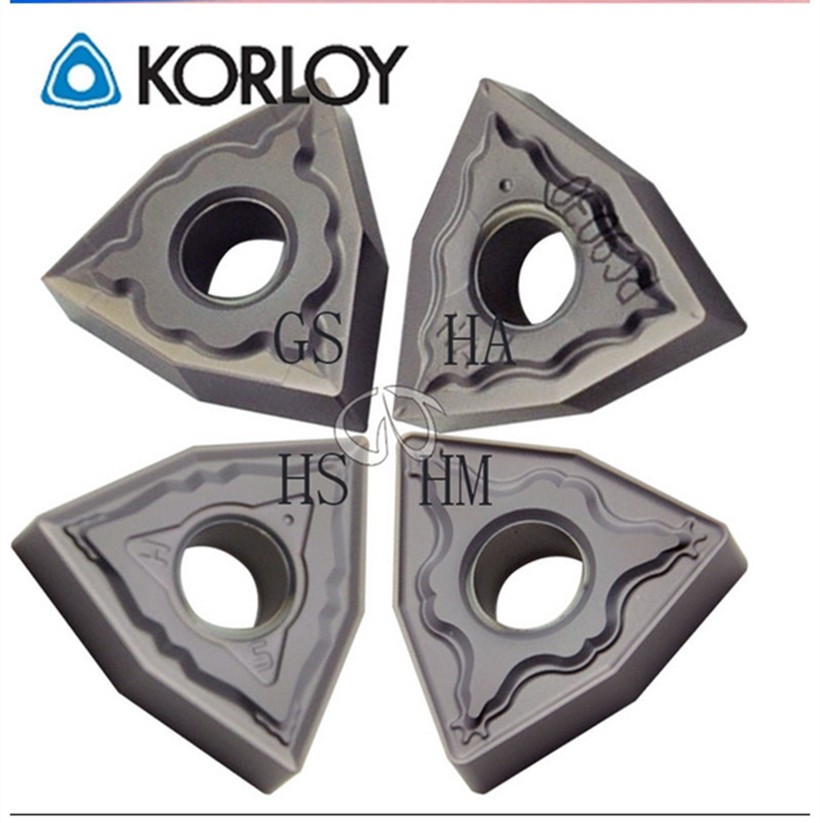 Stainless Steel Accessories, WNMG080404 WNMG080408 HA HM HS GS PC9030 KORLOY Carbide Insert PC9030 Stainless Steel Processing Free Shipping