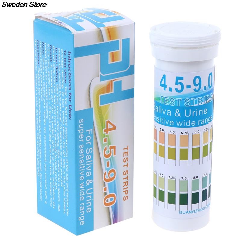 Hot Sale 150 Strips Bottled PH Test Papers PH Range 4.5-9.0 For Urine And Saliva Indicator