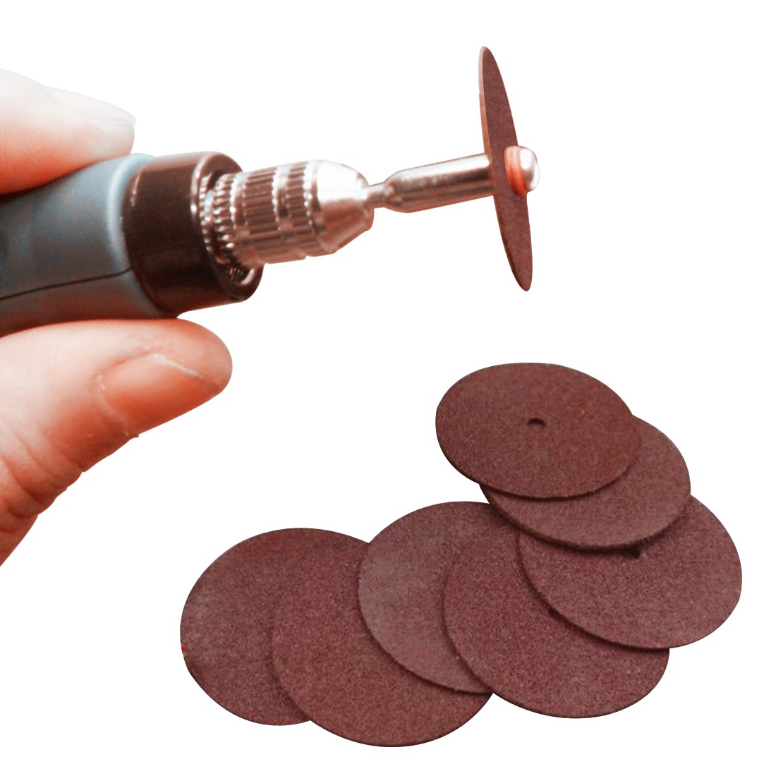 36pcs Dremel Accessories 24mm Abrasive Disc Cutting Discs Reinforced Cutting Grinding Wheels Rotary Blade Disc Tool