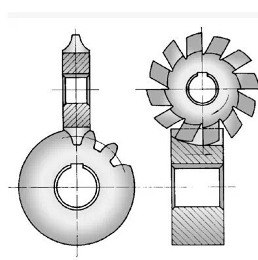 Cutter Gears Milling Cutter M1.5 Modulus PA20 1#-8# HSS Free Shipping