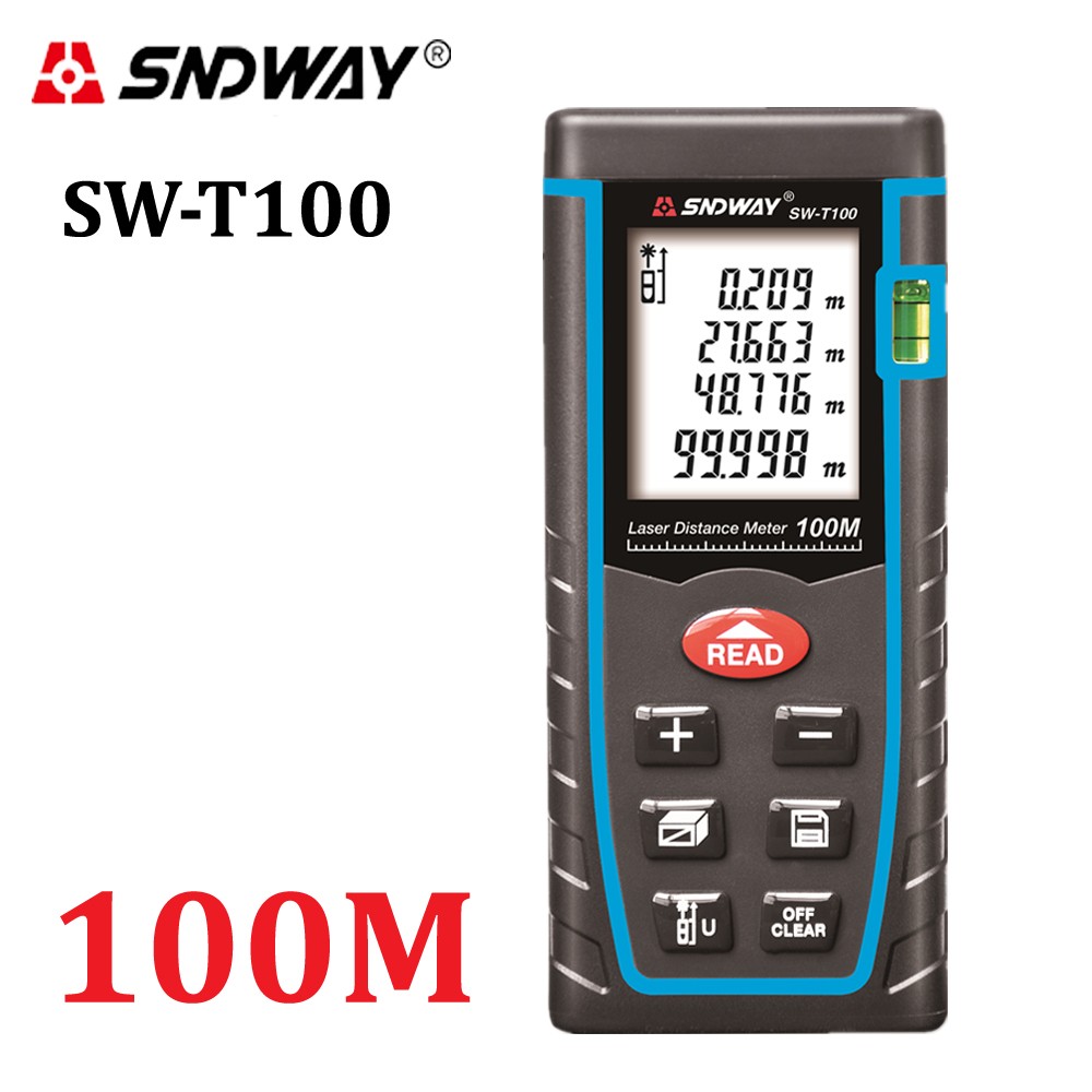 SNDWAY Distance Meter, 40m 60m 80m 100m Building Measurement - Inspection