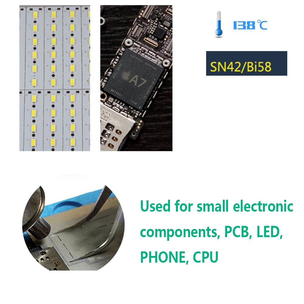 Lead Free Soldering Paste 138 Degree Soldering Tin For iPhone PCB BGA LED Repair Environmental Protection Tin Mud CPU Tin 30g/55g