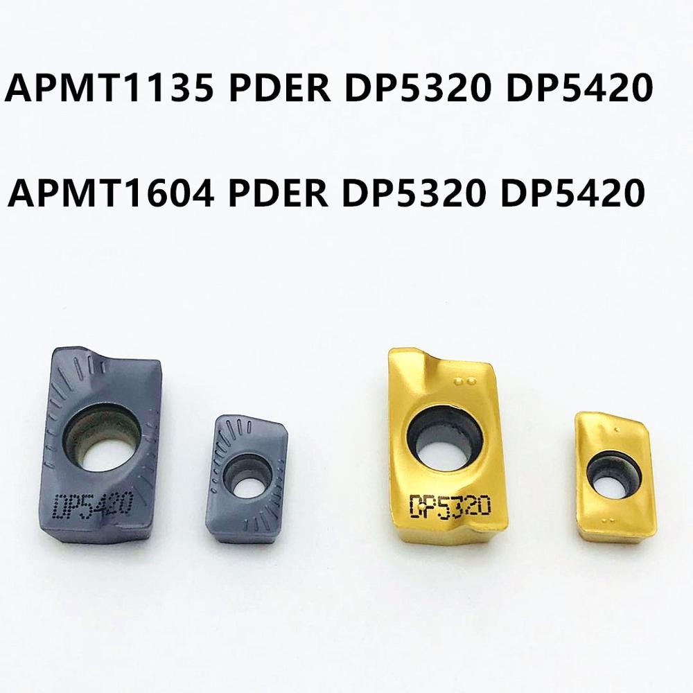 APMT1604 APMT1135PDER RPMW1003MO DP5320 DP5420, قطع غيار المخرطة APMT CNC ، أداة طحن ، إدراج RPMW