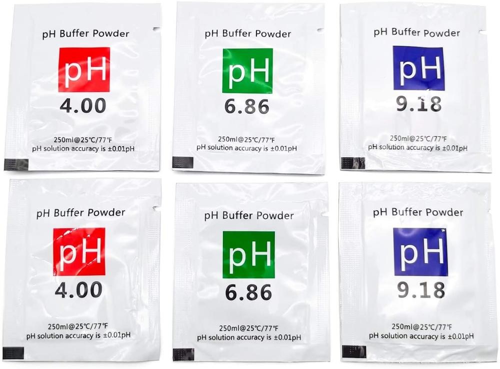 15pcs PH Calibration Buffer Solution Powder Set For PH Calibration, PH Calibration Powder Solution 6.86, 4.00, 9.18