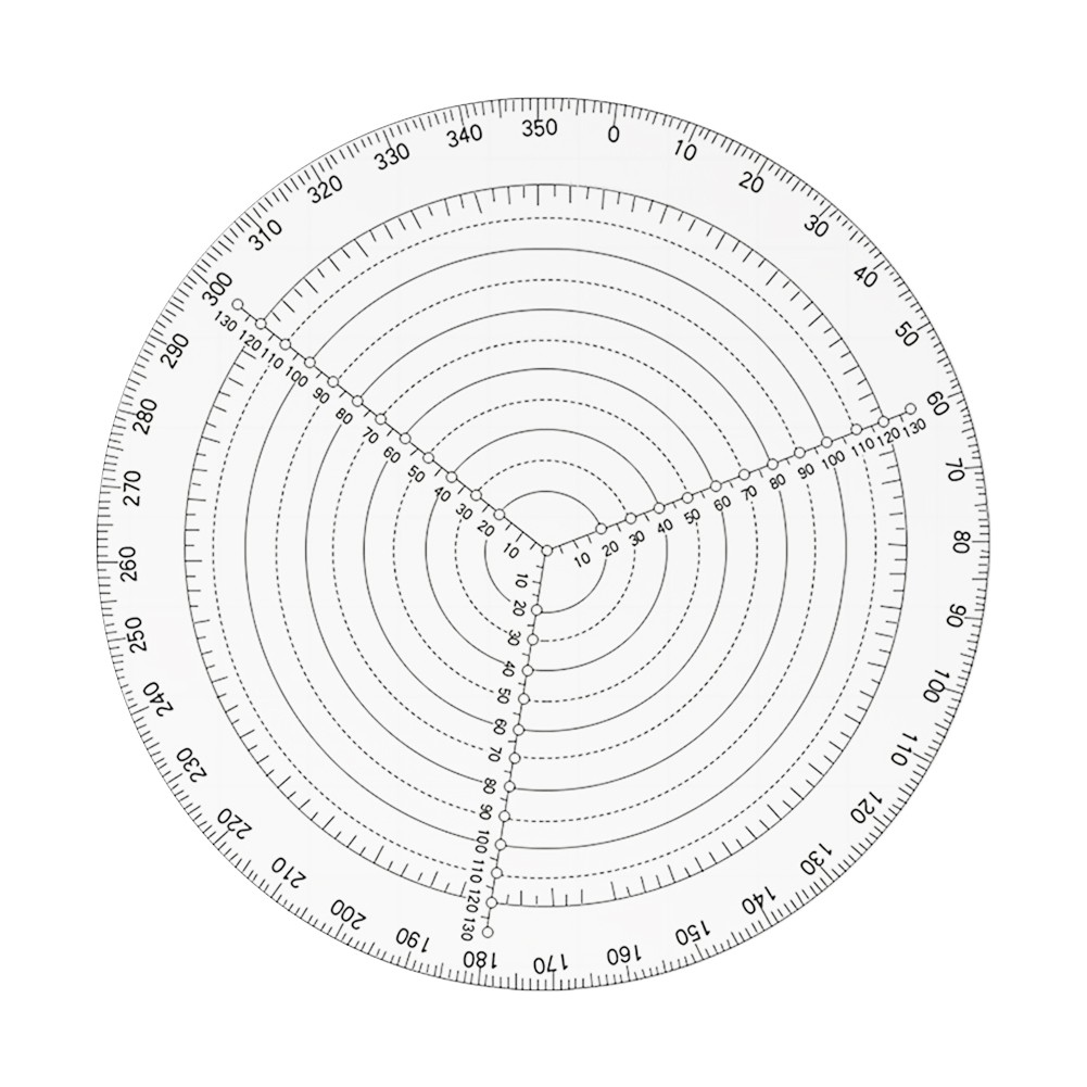 Transparent Acrylic Round Center Finder Compass Circle Cutter Sitale Woodworking Wood Lathe Working Circles Drawing