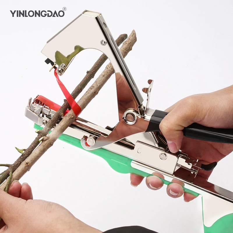 Garden Tools Plant Tying Tapetool Packing Vegetable Stem Strapping Machine Tapner Hand Branch Tying Machine Tools For Grape