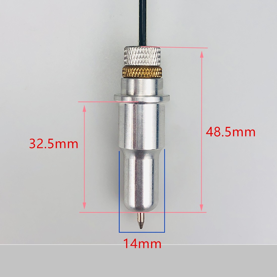 CB09 CB15 Dia 14mm 1pc Universal Plotter Pen Holder for Graphtech Silhouette Engraving 3 Picture Soma Vinyl Cutter Drawing Machine