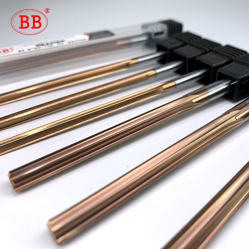 BB 1mm to 20mm Carbide Lathe Machine Coated Straight Flute H7 Tolerance Chucking Hardened Steel Metal Cutter 6 Flutes CNC Tool