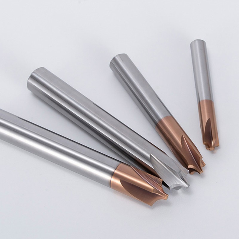 Tungsten Carbide Radius Corner Rounding Cutter End Mill Tool CNC R0.5 R1 R2 R3 R6 Chamfer Out Radish Quarter Circle Router