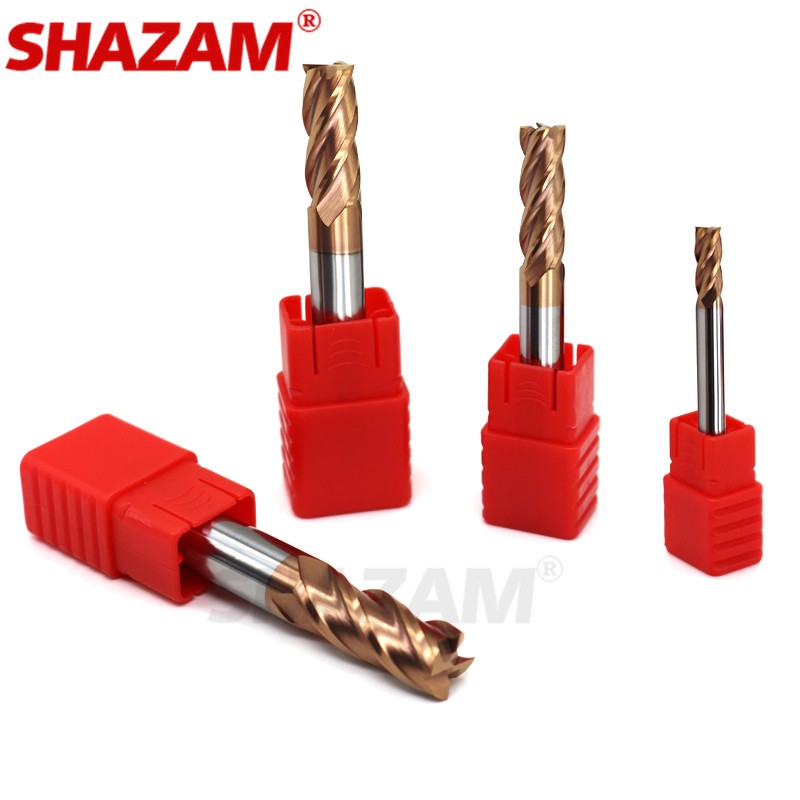 قاطعة المطحنة سبيكة طلاء التنغستن الصلب أداة التصنيع باستخدام الحاسب الآلي Maching Hrc55 Endmill SHAZAM أعلى قاطعة المطحنة عدة أدوات آلة طحن