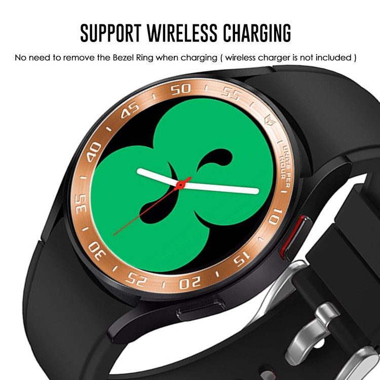 Circle Watch For Samsung Galaxy Watch 4 46mm 42mm Bezel Ring Design Protection Cover For Samsung Galaxy Watch 4 46mm 42mm