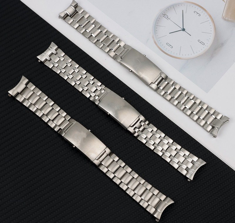 Top quality brand 316L 20mm 22mm silver stainless steel watch band for omega strap seamaster speedmaster planet ocean watchband