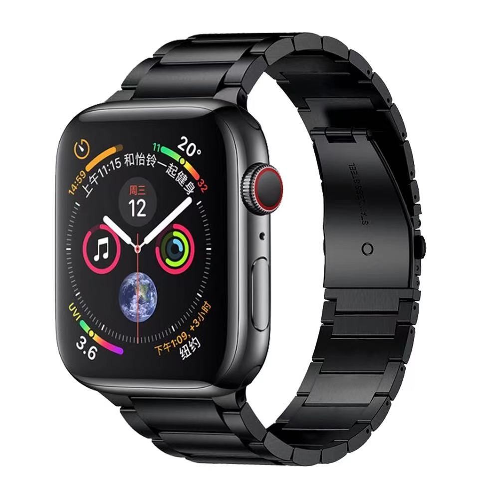 المعادن حزام ل أبل ساعة 7 6 5 4 SE الفرقة 40 مللي متر 44 مللي متر المعادن استبدال حزام ل iwatch 3 42 مللي متر 38 مللي متر المعادن الفولاذ المقاوم للصدأ حزام