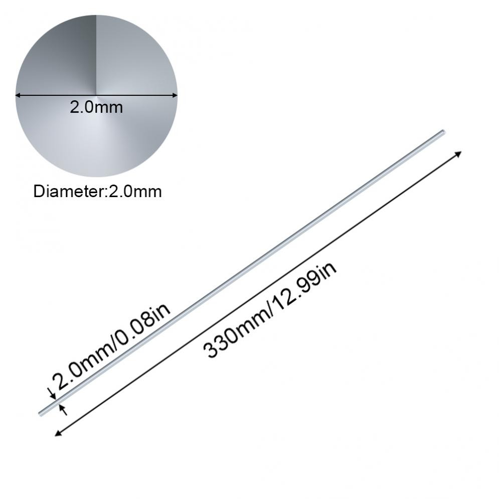 أسلاك اللحام 5/10/20/50 قطعة 33 سنتيمتر 2.0 مللي متر درجة الحرارة لحام الألومنيوم سهلة تذوب ل سبيكة لحام لا تدفق لحام المطلوبة
