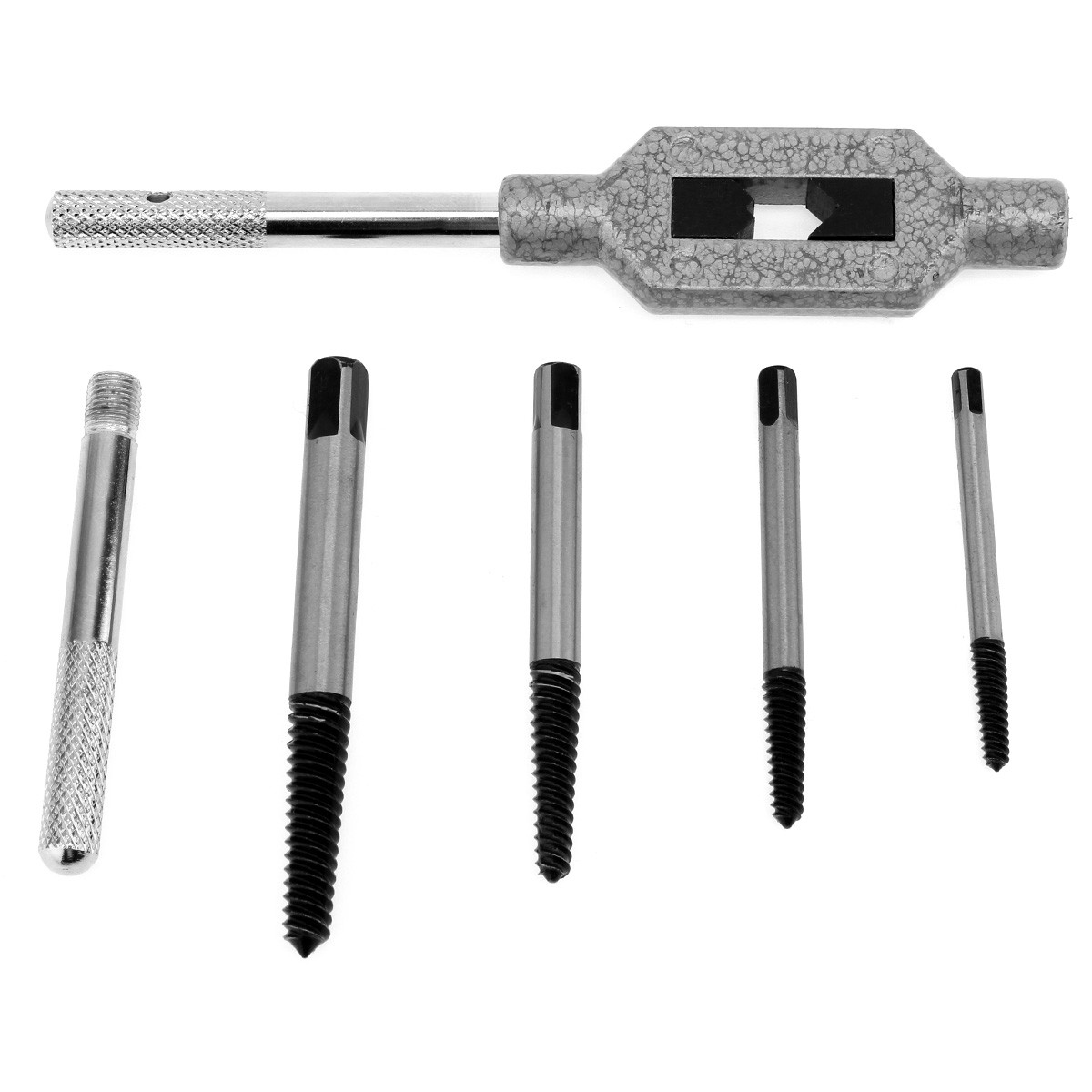 screw extractor broken bolt remover drill 5pcs/lot guide bit set with holder frame tool screw extractor electric screwdrivers