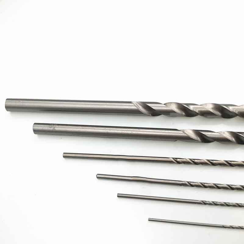 1pc 2-6mm Hand Drill Bit HSS Twist Drill Bit Set Micro Aluminum Hand Drill Woodworking Drill Rotary Tools 160-300mm