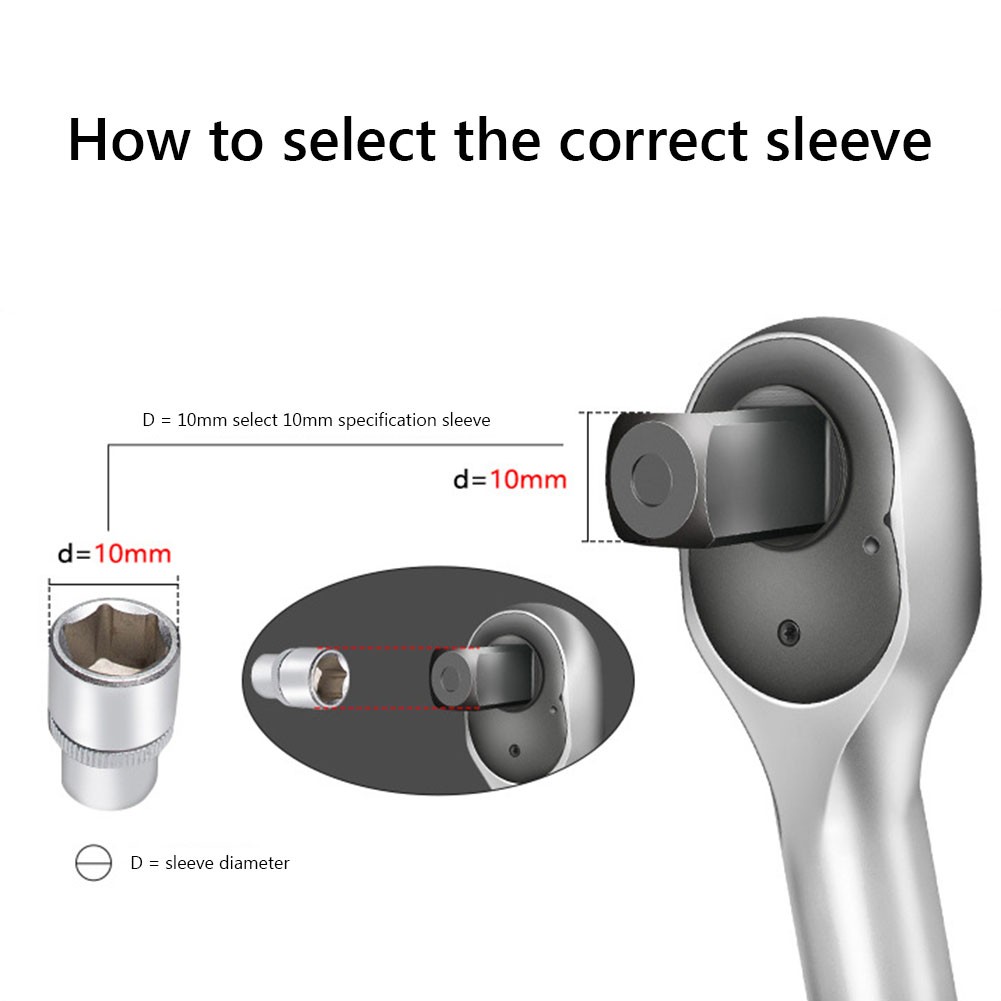 Torque Wrench 5-25N.m / 19-110N.m / 28-210N.m Square Car Motor Bicycle Ratchet Socket Spanner Repair Hand Tools