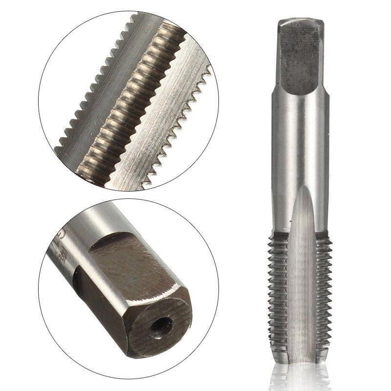 G1/8 1/4 3/8 1/2 3/4 HSS Taper Pipe Tap BSP Metal Screw Thread Cutting Tools Hand Tap Metal Screw Thread