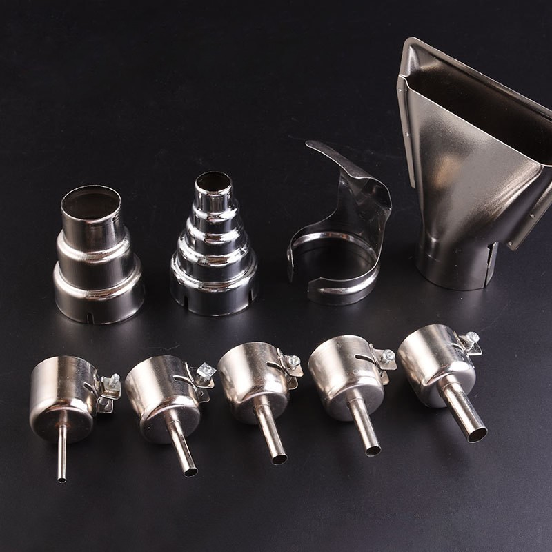 850 Hot Air Gun Nozzle Toires 3-12mm 952 Universal Heat Gun Nozzle Pull Welding Twister Round Nozzle