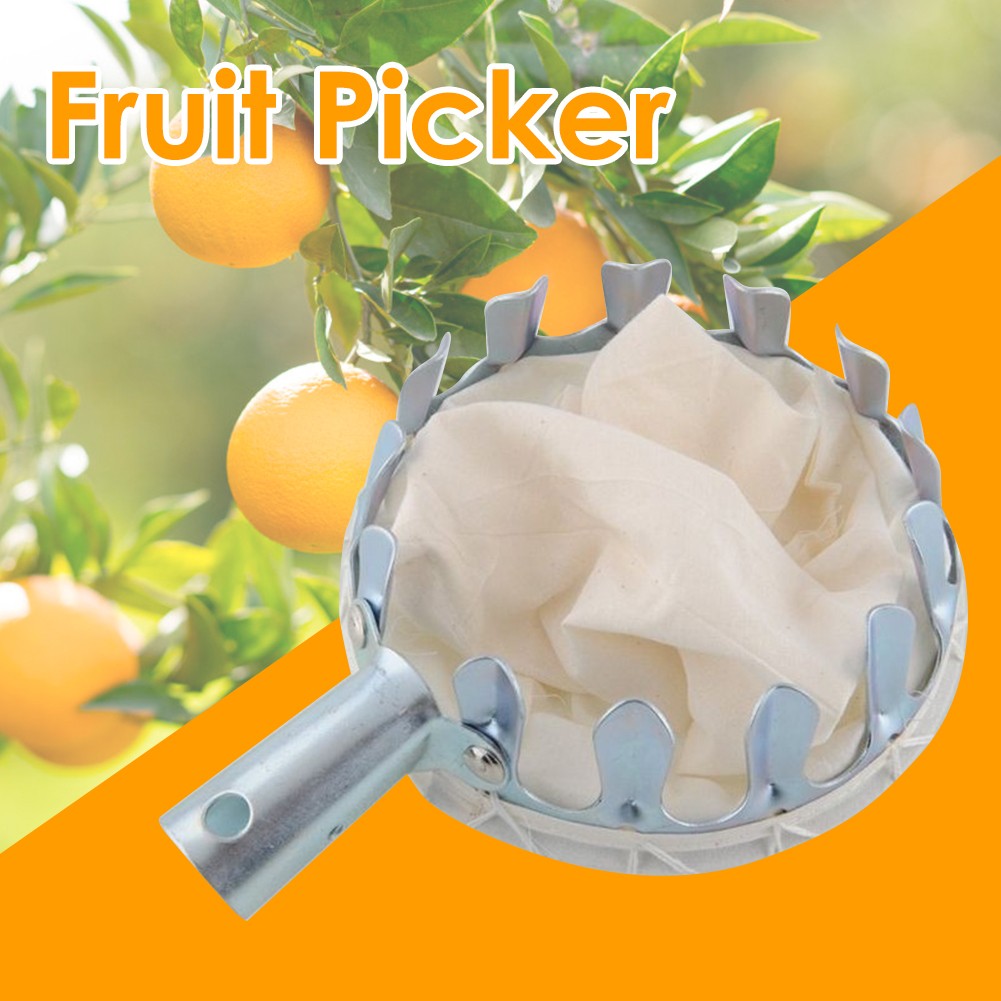 1pc High Altitude Fruit Picker Catcher Fruit Picking Tool Gardening Farm Garden Hardware Picking Device Garden Tool