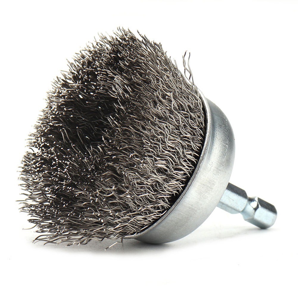 50mm 2 Inch Steel Wire Wheel Brush Dremel Rotary Tools For Drill Dremel Tools Metal Rust Removal Polishing 1pcs Drill Brushes