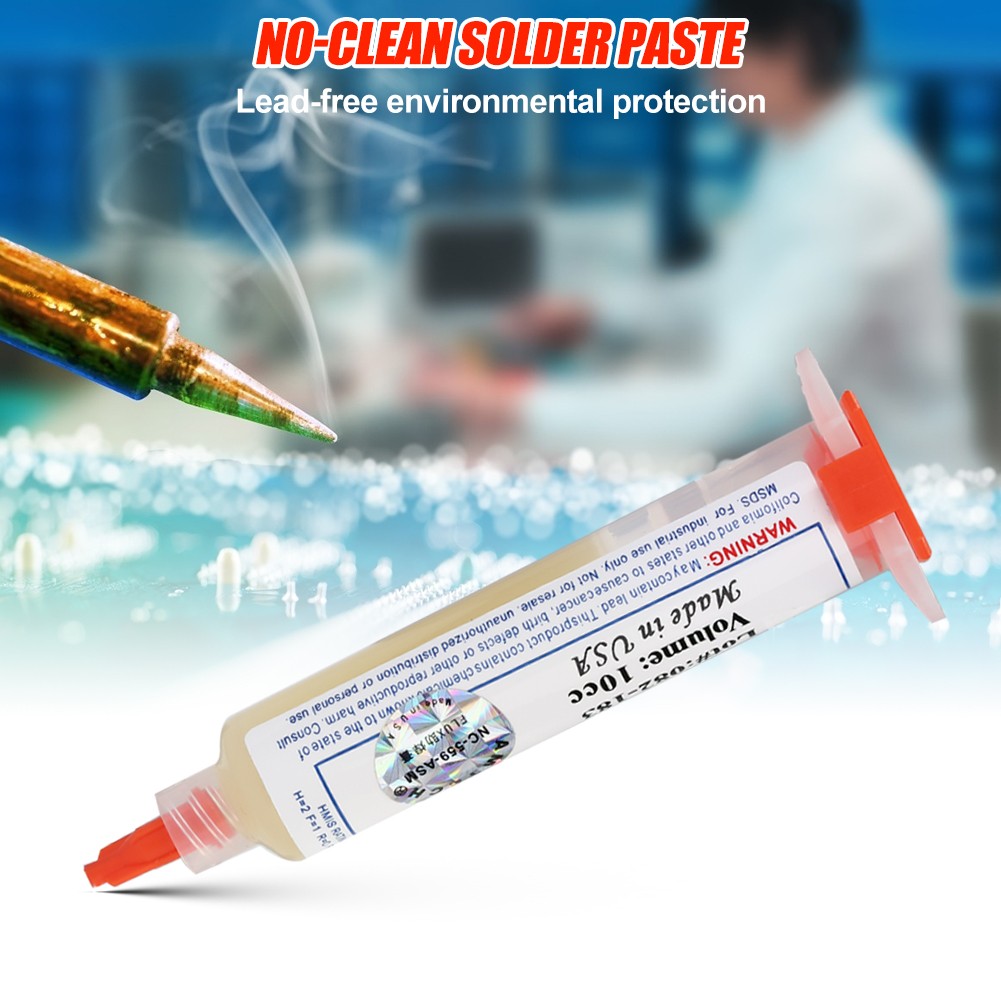 10pcs High Quality Soldering Flux 10cc NC-559-ASM-UV Soldering Paste for Phone LED BGA SMD PGA PCB Repair Needles Rework Tools