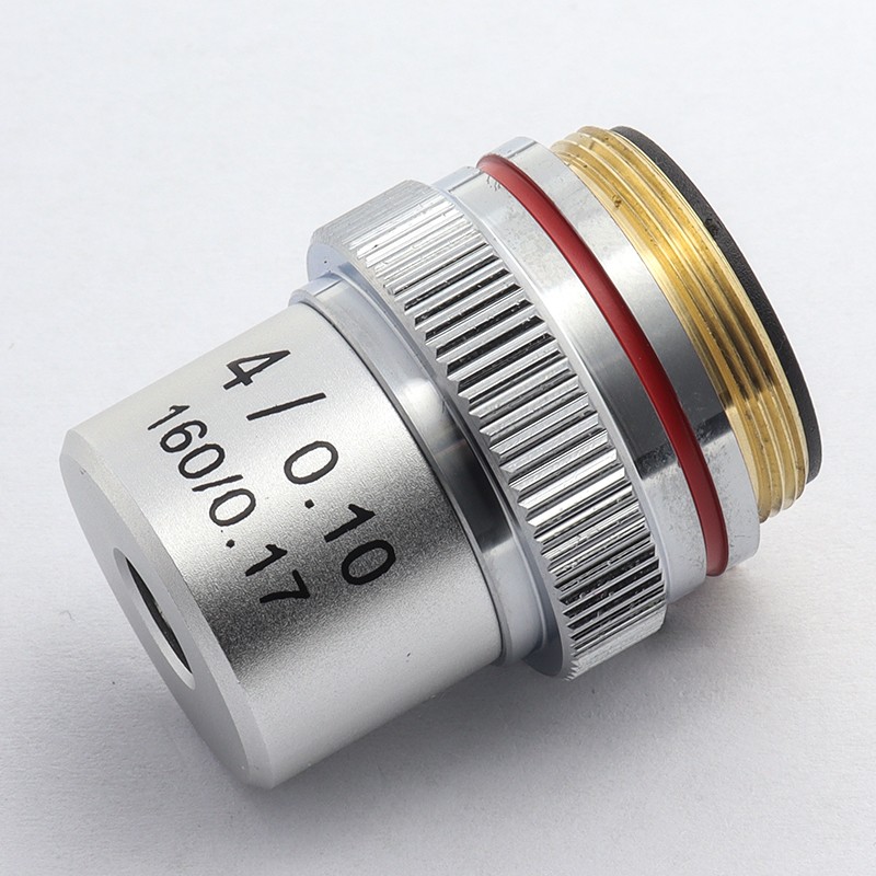 Biological Microscopes 100X Achromatic Objective Lens (Oil) 4X 10X 20X 40X 60X 195mm Distance Comparator Universal RMS Thread