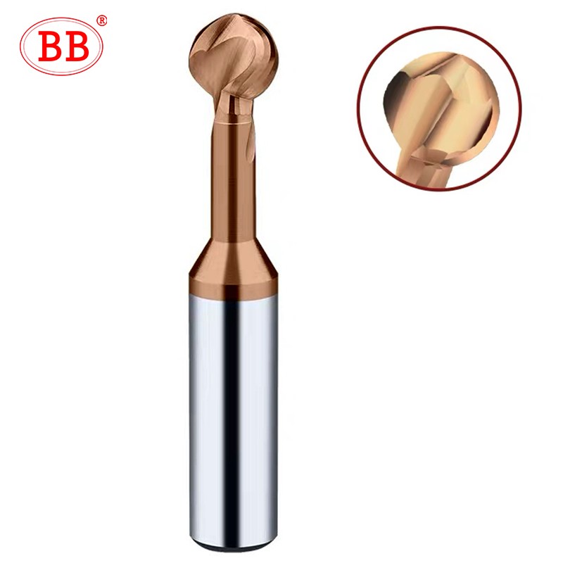 T-shaped ball cutter, solid carbide, 3D, R2 R3 R4 R5 R6, hard metal, steel, aluminum, copper, iron