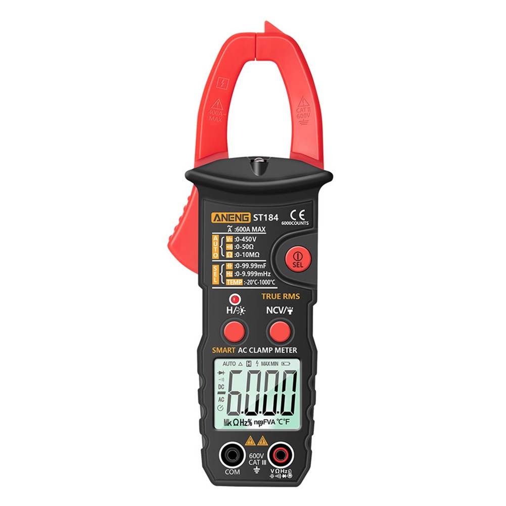 ST184 Digital Multi-data Clamp Hold Manual Strong Hardness Electric Portable Focus AC/DC Ammeter