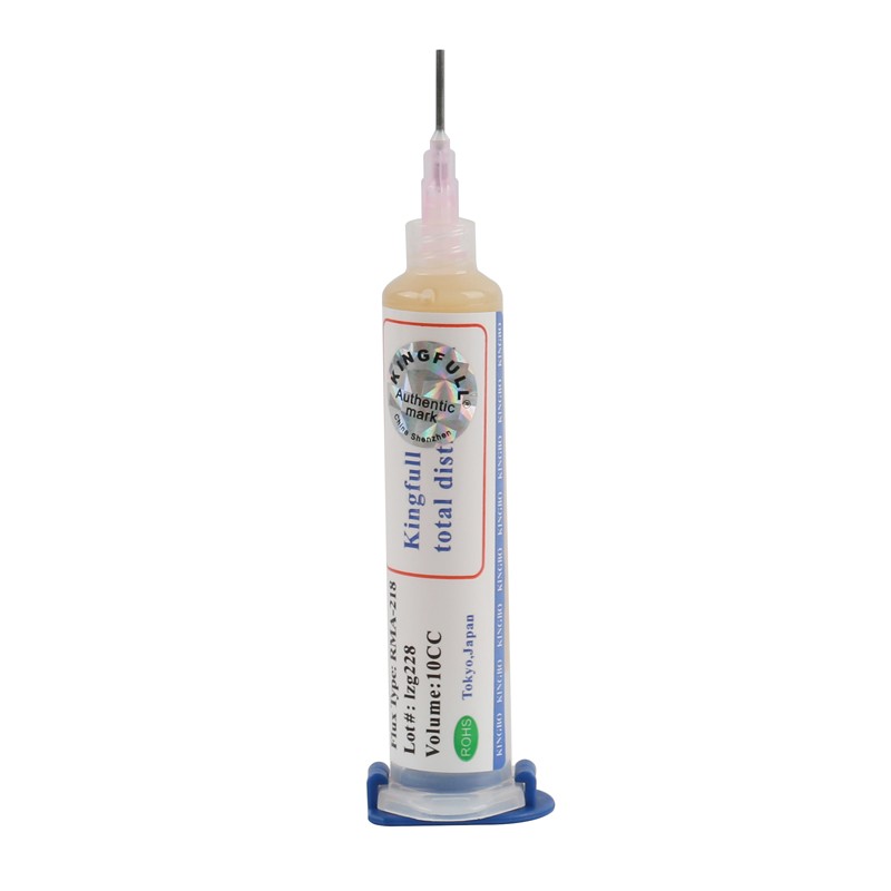 Soldering Paste 100% KINGBO RMA-218 10CC Flux Free Cleaning Low Smoke BGA Soldering Station Commonly Used 218 Flux