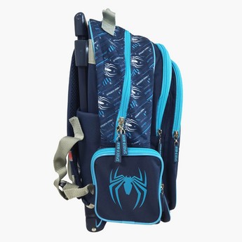 Spider-Man Print Trolley Backpack - 16 inches