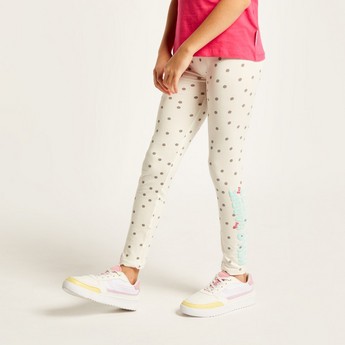 Sanrio Hello Kitty Print Leggings with Elasticated Waistband - Set of 2