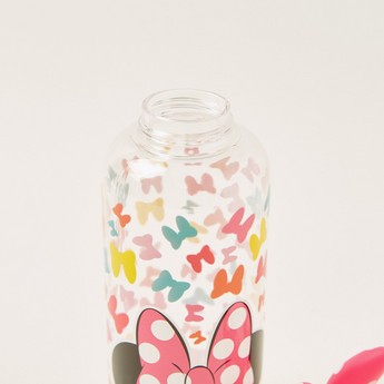 Minnie Mouse Printed Bottle with 3D Cap - 560 ml