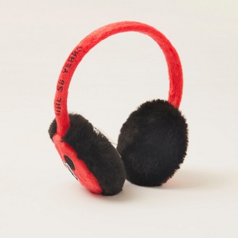 Disney Mickey Mouse Embroidered Earmuffs with Plush Detail