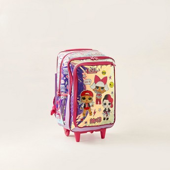 L.O.L Surprise! Print Trolley Backpack - 18 inches