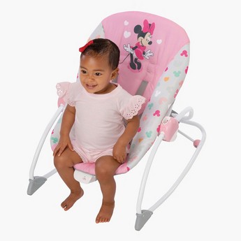 Disney Minnie Mouse Forever Bestie Infant to Toddler Rocker