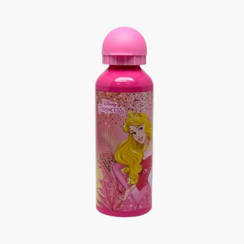 Disney Princess Print Water Bottle